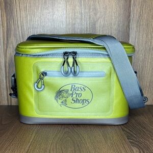 Bass Pro Shops Green and Gray Soft- Sided Cooler 6